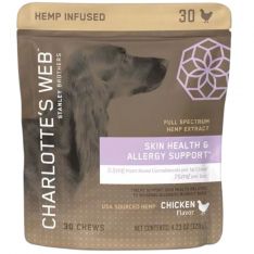 Charlotte's Web - Skin & Allergy Support CBD Dog Chews